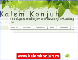 Cveće, cvećare, hortikultura, www.kalemkonjuh.rs