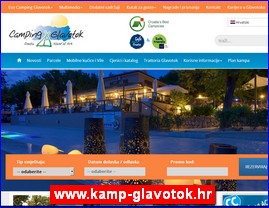 Hoteli, smeštaj, Hrvatska, www.kamp-glavotok.hr