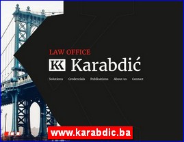 Advokati, advokatske kancelarije, www.karabdic.ba