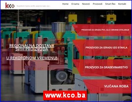 PVC, aluminijumska stolarija, www.kco.ba