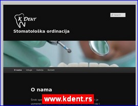 Stomatološke ordinacije, stomatolozi, zubari, www.kdent.rs