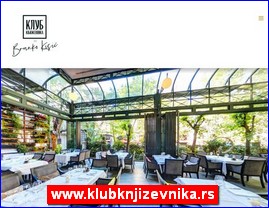 Restorani, www.klubknjizevnika.rs