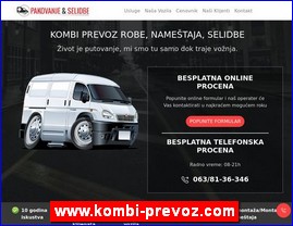 Transport, pedicija, skladitenje, Srbija, www.kombi-prevoz.com