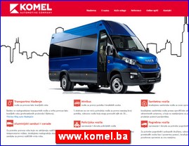 Automobili, servisi, delovi, www.komel.ba