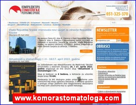 Stomatološke ordinacije, stomatolozi, zubari, www.komorastomatologa.com