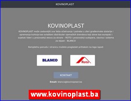 PVC, aluminijumska stolarija, www.kovinoplast.ba