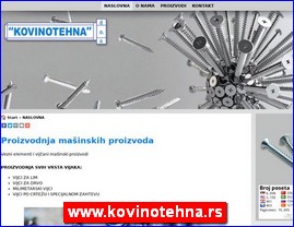 Industrija metala, www.kovinotehna.rs