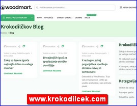 Igrae za otroke, Krokodilcek, Slovenija, www.krokodilcek.com