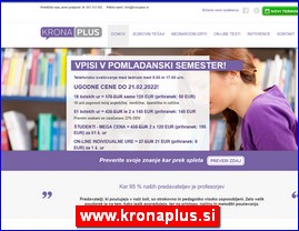 Škole stranih jezika, www.kronaplus.si