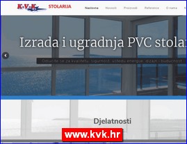 PVC, aluminijumska stolarija, www.kvk.hr