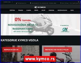 Motorcikli, skuteri, www.kymco.rs