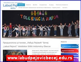 Vrtići, zabavišta, obdaništa, jaslice, www.labudpejovicbecej.edu.rs