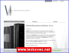 Advokati, advokatske kancelarije, www.leskovec.net