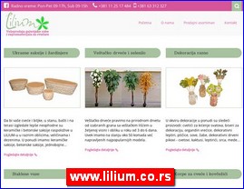 Cveće, cvećare, hortikultura, www.lilium.co.rs