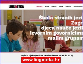 Škole stranih jezika, www.lingoteka.hr