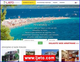 Hoteli, smeštaj, Hrvatska, www.ljeto.com
