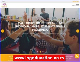 Škole stranih jezika, www.lngeducation.co.rs