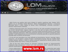 Industrija metala, www.lom.rs