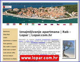 Hoteli, smeštaj, Hrvatska, www.lopar.com.hr