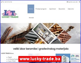 Građevinarstvo, građevinska oprema, građevinski materijal, www.lucky-trade.ba