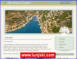Hoteli, smeštaj, Hrvatska, www.lunjski.com