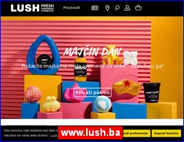 Higijenska oprema, www.lush.ba