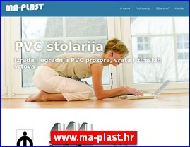 PVC, aluminijumska stolarija, www.ma-plast.hr