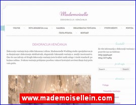 Ketering, catering, organizacija proslava, organizacija venčanja, www.mademoisellein.com