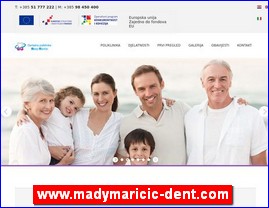Stomatološke ordinacije, stomatolozi, zubari, www.madymaricic-dent.com