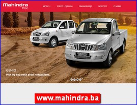 Automobili, servisi, delovi, www.mahindra.ba