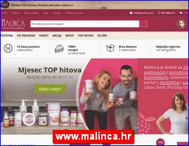 Kozmetika, kozmetički proizvodi, www.malinca.hr