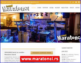 Muzičari, bendovi, folk, pop, rok, www.maratonci.rs