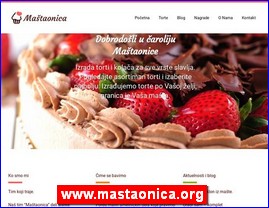 Konditorski proizvodi, keks, čokolade, bombone, torte, sladoledi, poslastičarnice, www.mastaonica.org