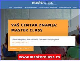 Škole stranih jezika, www.masterclass.rs