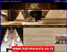 Restorani, www.mat-morovic.co.rs