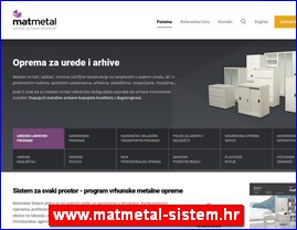 Industrija metala, www.matmetal-sistem.hr