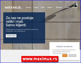 Alarmi, obezbedjenje, www.maximus.rs