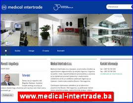 Medicinski aparati, uređaji, pomagala, medicinski materijal, oprema, www.medical-intertrade.ba