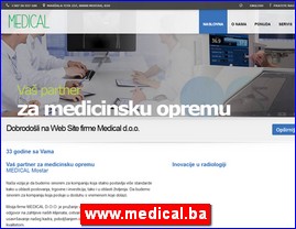 Medicinski aparati, uređaji, pomagala, medicinski materijal, oprema, www.medical.ba