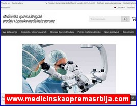 Medicinski aparati, uređaji, pomagala, medicinski materijal, oprema, www.medicinskaopremasrbija.com