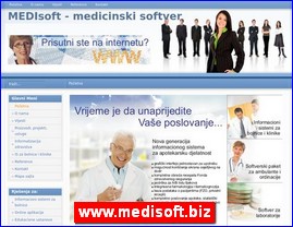 Medicinski aparati, uređaji, pomagala, medicinski materijal, oprema, www.medisoft.biz