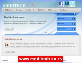 Medicinski aparati, uređaji, pomagala, medicinski materijal, oprema, www.meditech.co.rs