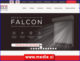 PVC, aluminijumska stolarija, www.medle.si