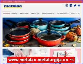 Ugostiteljska oprema, oprema za restorane, posuđe, www.metalac-metalurgija.co.rs