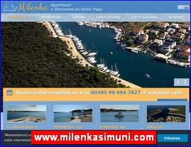 Hoteli, smeštaj, Hrvatska, www.milenkasimuni.com