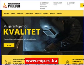 Industrija metala, www.mip.rs.ba