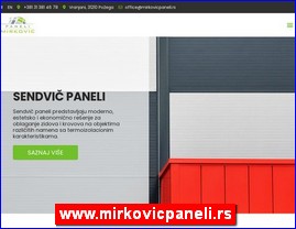 Građevinarstvo, građevinska oprema, građevinski materijal, www.mirkovicpaneli.rs