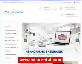 Stomatološke ordinacije, stomatolozi, zubari, www.misdental.com