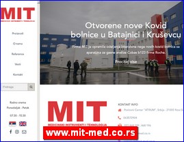 Medicinski aparati, uređaji, pomagala, medicinski materijal, oprema, www.mit-med.co.rs