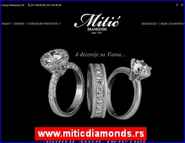 Zlatare, zlato, zlatarstvo, nakit, satovi, www.miticdiamonds.rs
